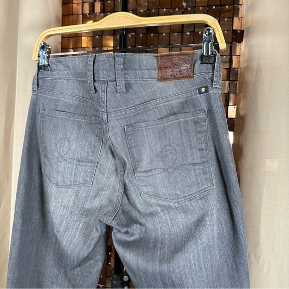Vintage Lucky Brand Grey Sofia Skinny Jeans Size 2/26 - Picture 6 of 10